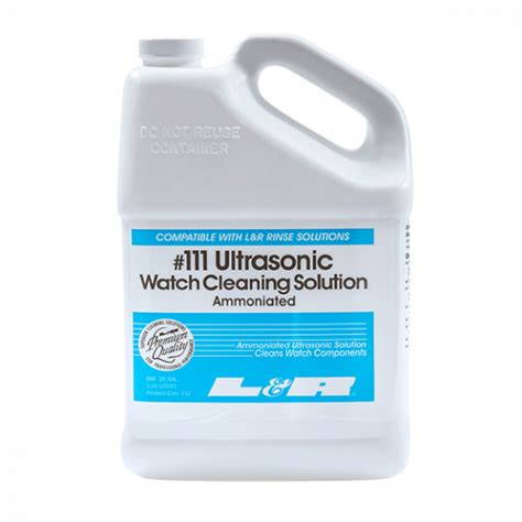 l&r ultrasonic watch cleaning solution.